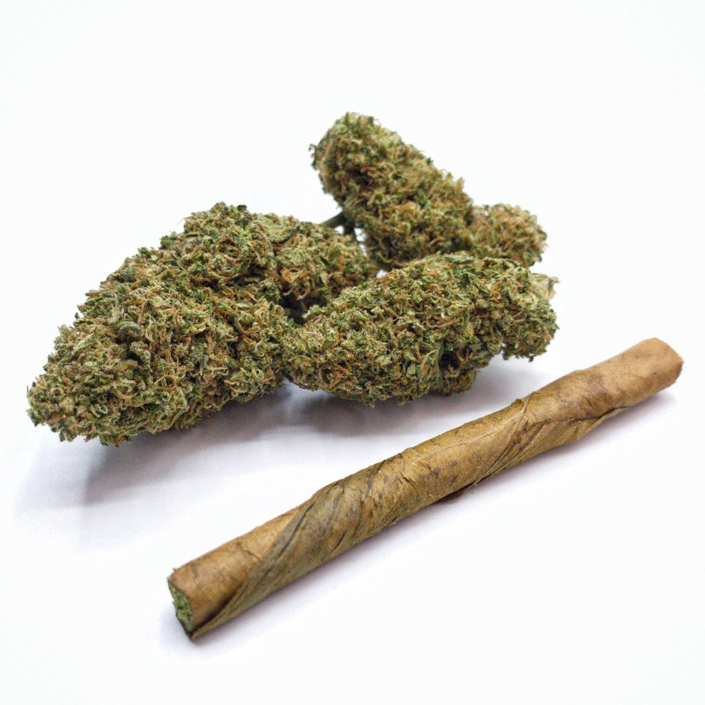 Sour Blueberry CBD Flower Blunt - BackWoodz CBD